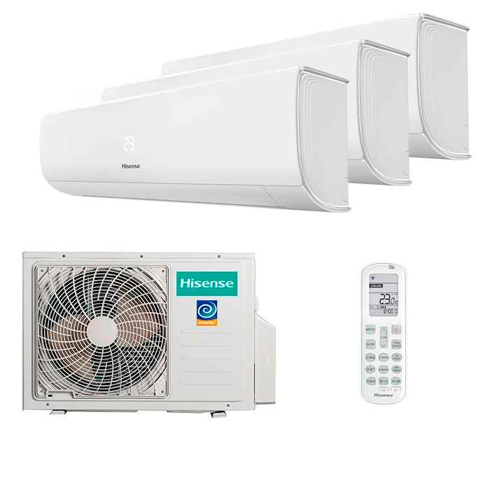Hisense AMS-09UW4RMRKB00 WI-FI X 3 / AMW3-24U4RJC