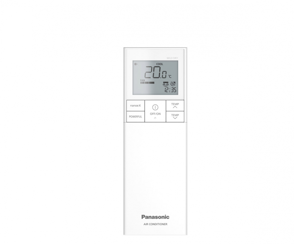 Panasonic Design silver CS-XZ20ZKEW/CU-Z20ZKE