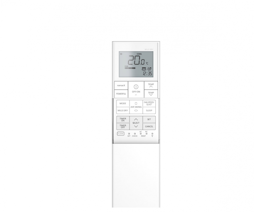 Panasonic Design silver CS-XZ35ZKEW/CU-Z35ZKE