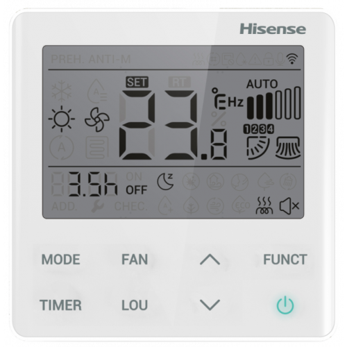 Hisense Heavy EU AUD-24UX4RFM8/AUW-24U4RJ7 Wi-Fi